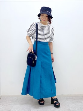 Chisaさん（レディース・154cm）の夏コーディネート