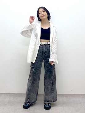 Chisaさん（レディース・154cm）の春コーディネート