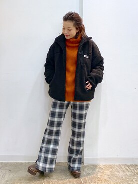 Chisaさん(レディース・154cm)の冬コーディネート