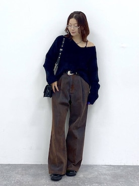 「アイテム（ハンドバッグ）」を使った、Chisaさん（レディース・154cm・30代）の秋コーディネート