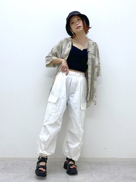 Chisaさん(レディース・154cm)の春コーディネート