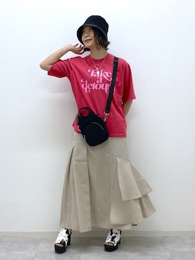 Chisaさん（レディース・154cm）の春コーディネート