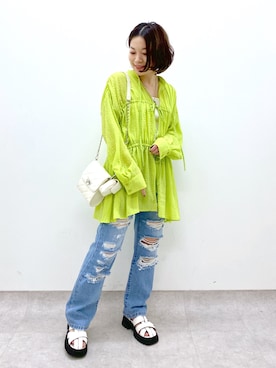 Chisaさん(レディース・154cm)の春コーディネート