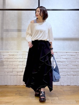 Chisaさん(レディース・154cm)の春コーディネート