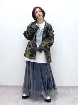 Chisaさん(レディース・154cm)の春コーディネート
