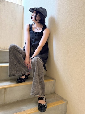 Chisaさん(レディース・154cm)の夏コーディネート