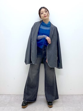 Chisaさん（レディース・154cm）の秋コーディネート