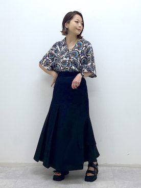 Chisaさん（レディース・154cm）の春コーディネート