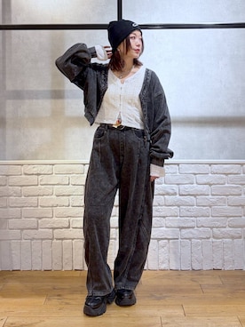 Chisaさん（レディース・154cm）の春コーディネート