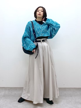 Chisaさん（レディース・154cm）の冬コーディネート