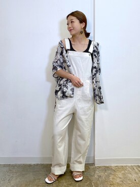 サロペット オーバーオールを使った ページボーイ Pageboy の人気ファッションコーディネート Wear