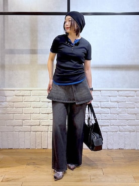 Chisaさん（レディース・154cm）の春コーディネート