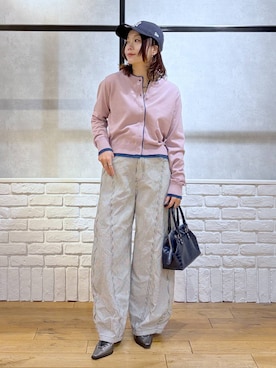 Chisaさん（レディース・154cm）の冬コーディネート