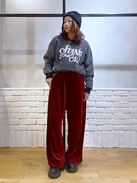 「アイテム（ネックレス）」を使った、Chisaさん（レディース・154cm・30代）の秋コーディネート