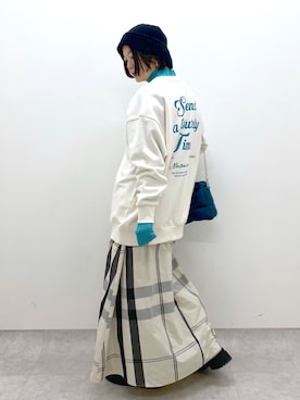 Chisaさん（レディース・154cm）の冬コーディネート