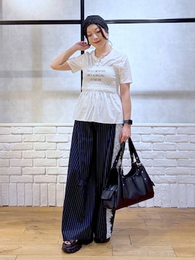 Chisaさん(レディース・154cm)の春コーディネート