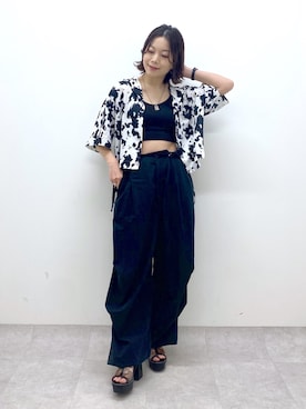 Chisaさん（レディース・154cm）の夏コーディネート