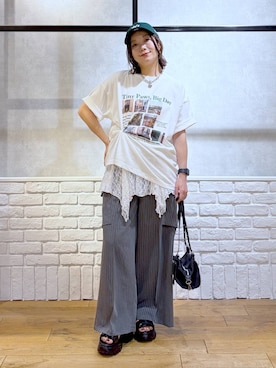Chisaさん（レディース・154cm）の夏コーディネート