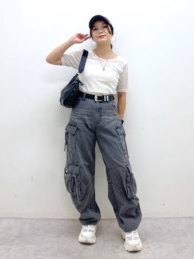 Chisaさん（レディース・154cm）の夏コーディネート