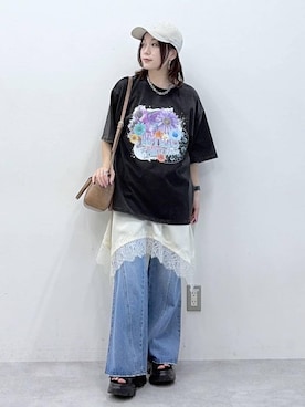 Chisaさん（レディース・154cm）の春コーディネート