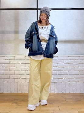 Chisaさん（レディース・154cm）の冬コーディネート