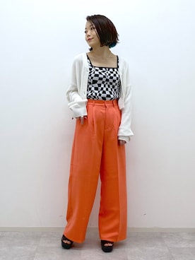 Chisaさん（レディース・154cm）の春コーディネート