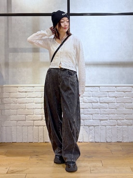 Chisaさん（レディース・154cm）の春コーディネート