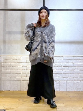 Chisaさん（レディース・154cm）の冬コーディネート