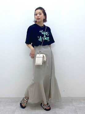 Chisaさん（レディース・154cm）の夏コーディネート