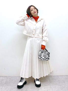 Chisaさん（レディース・154cm）の冬コーディネート