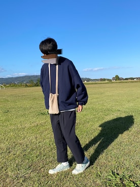 「EEL（イール）のアイテム」を使った、shimiさん（メンズ・166cm）の秋コーディネート