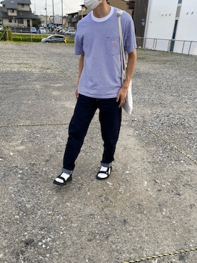 「LENO（リノ）のアイテム」を使った、shimiさん（メンズ・166cm）の夏コーディネート