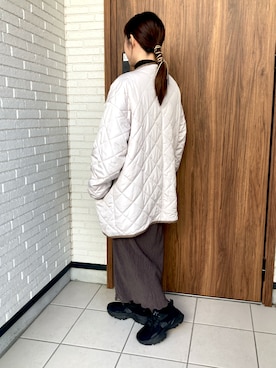 「アイテム（ワンピース/ドレス）」を使った、Ririさん（レディース・150cm・30代）の冬コーディネート