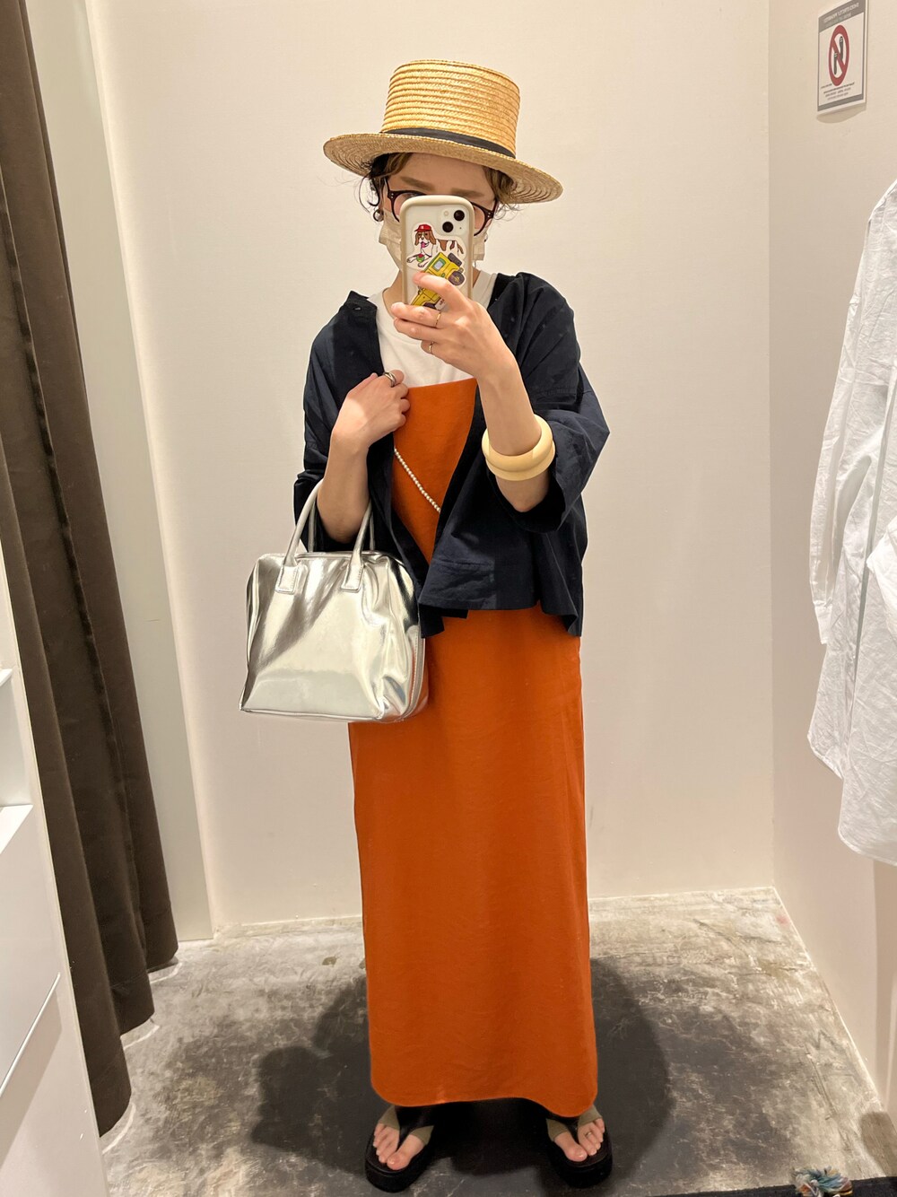 くみページ LOWRYS FARM（ローリーズファーム）の「スクエアキャミワンピース