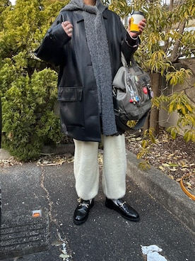 「SANSeLF（サンセルフ）のアイテム」を使った、ｅｒａさん（レディース・158cm）の冬コーディネート