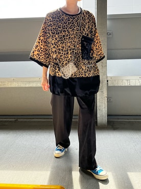 「ビーズバッグ」｜「アイテム（アクセサリー）」を使った、ｅｒａさん（レディース・158cm）の夏コーディネート