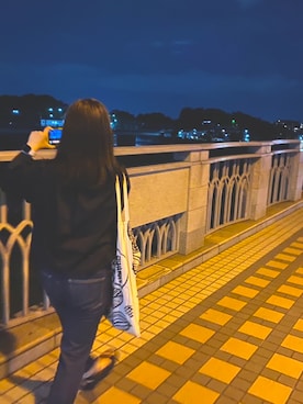 「IDEE（イデー）のアイテム（バッグ）」を使った、Kさん（レディース・147cm）の冬コーディネート