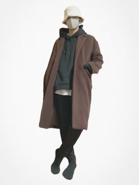 「WEGO（ウィゴー）のアイテム（帽子）」を使った、101%さん（メンズ・181cm）の春コーディネート