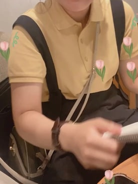 「SHAKA（シャカ）のアイテム（シューズ）」を使った、ちびもぐさん（レディース・153cm）の夏コーディネート