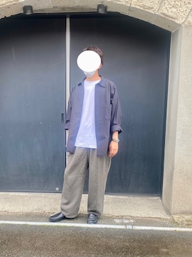「ARMY TWILL（アーミーツイル）のアイテム（トップス）」を使った、nyさん（メンズ・177cm）の秋コーディネート