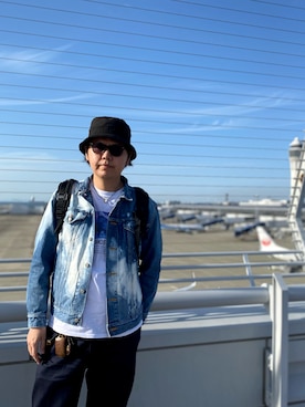 「RATS（ラッツ）のアイテム」を使った、FAGRASSさん（メンズ・183cm）の春コーディネート