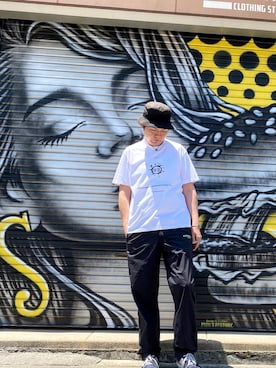 「RATS（ラッツ）のアイテム」を使った、FAGRASSさん（メンズ・183cm）の春コーディネート