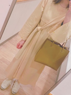 「I_am（アイアム）のアイテム（バッグ）」を使った、f&curecoさん（レディース・162cm）の夏コーディネート