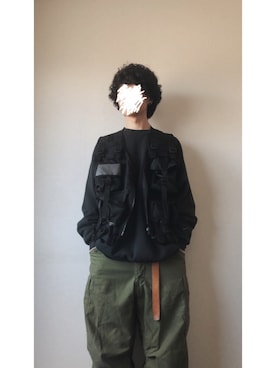 「is-ness（イズネス）のアイテム」を使った、Pさん（メンズ・165cm）の春コーディネート