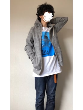 「STABILIZER GNZ（スタビライザージーンズ）のアイテム」を使った、Pさん（メンズ・165cm）の春コーディネート