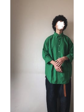 「LENO（リノ）のアイテム」を使った、Pさん（メンズ・165cm）の秋コーディネート