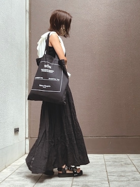 おまゆさん(レディース・154cm)の夏コーディネート