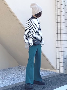 おまゆさん(レディース・154cm)の冬コーディネート