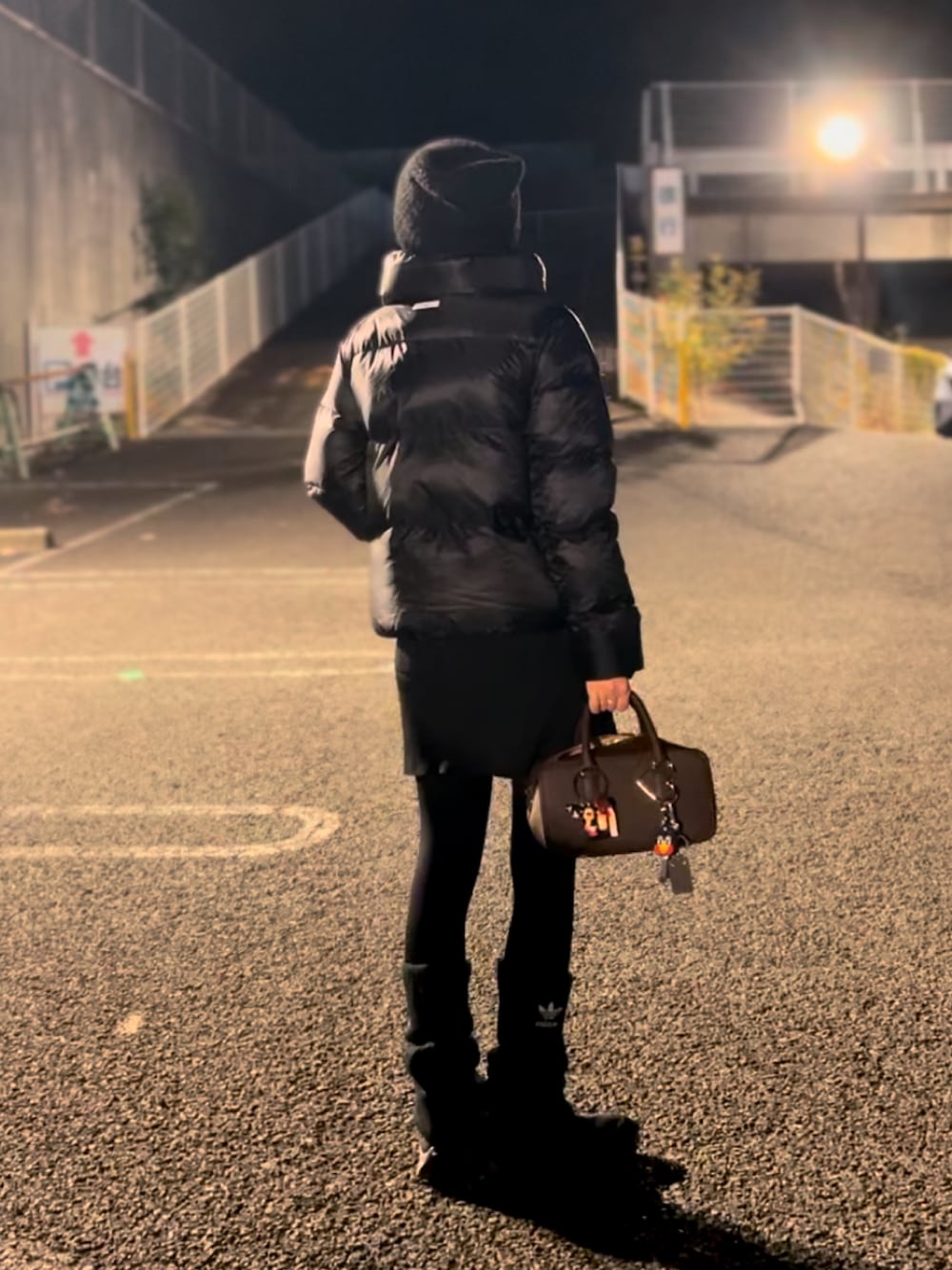 stina スティナ 大人気 ツイードレッグウォーマー ブラック 完売品 stina / tweed leg warmer / black