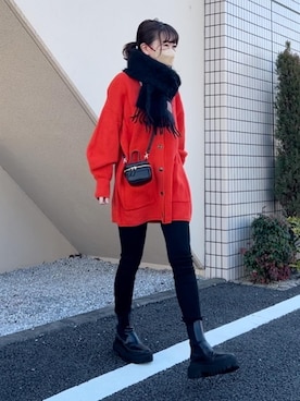 おまゆさん(レディース・154cm)の冬コーディネート